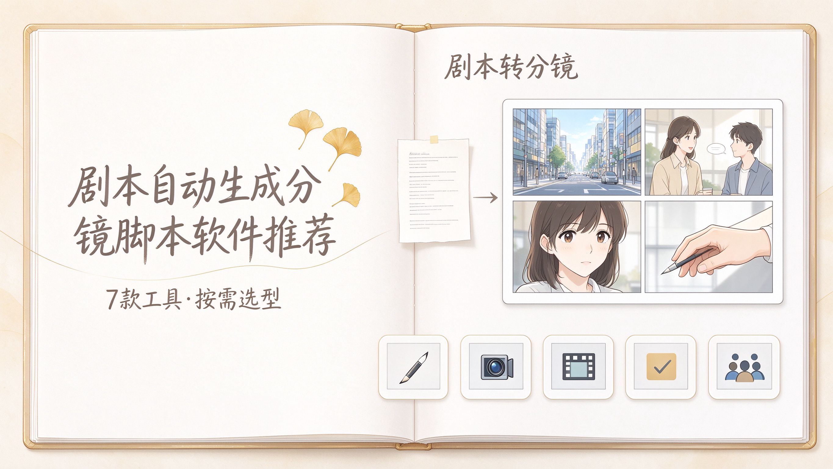 剧本自动生成分镜脚本软件推荐：7款工具按需选型（专业/新手/团队全覆盖）