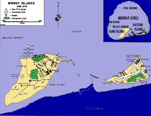 中途岛在哪个位置（中途岛位置地图）