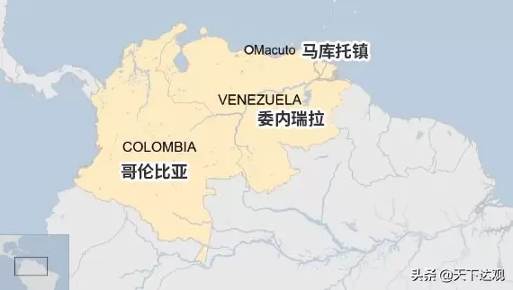 委内瑞拉湾在哪？委内瑞拉湾地图