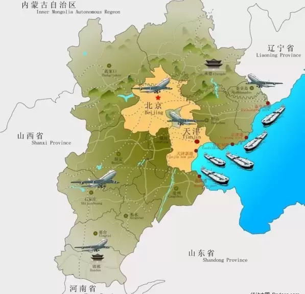 中国华北地区包括哪些省份？