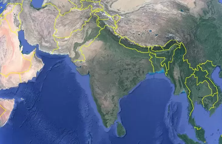 世界地理知识：印度地理位置有多优越，看完不禁让人惊叹