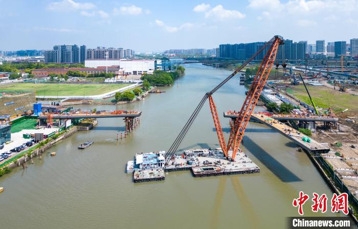 运河杭州上新：世界上单跨跨径最大反向芬克式桁架桥将亮相