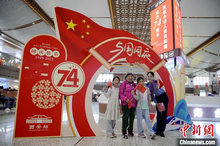 2023年中秋国庆假第三天 陕西铁路预计发送旅客52.7万人次
