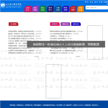 四川长江职业学院网站网站图片展示